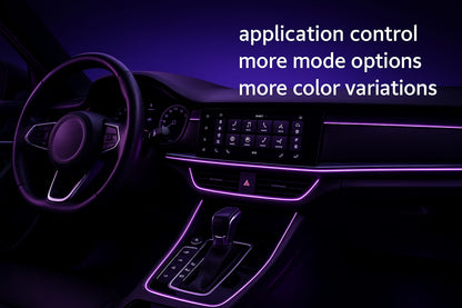 Luz ambiental para carro